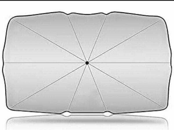 車用 サンシェード 日よけ フロントサンシェード サイズ79.5×140 車用サンシェード フロントガラス 傘型 折りたたみ式 
