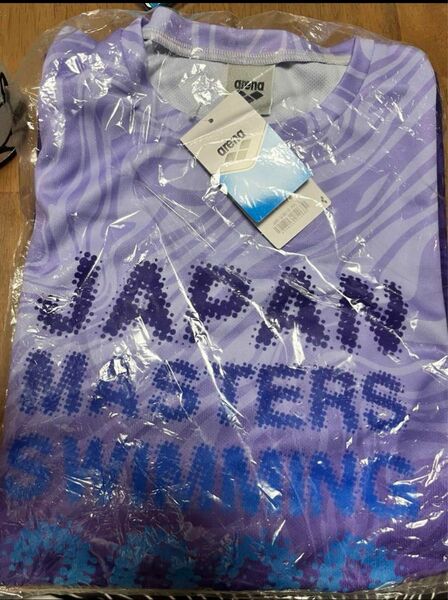 ジャパンマスターズ2020年 半袖ウエアー Lサイズ パープル シャツ Tシャツ