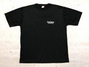 ファイヤーバード横浜 FIRE BIRD YOKOHAMA ファイヤーパターン バックプリント有り ドライメッシュ 半袖Tシャツ メンズ XXL 黒