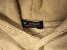 MICHEL KLEIN homme ミッシェルクラン ネオお兄系 厚手 スナップボタン スタジャン型 スウェット パーカー ジャケット メンズ F ベージュ_画像2