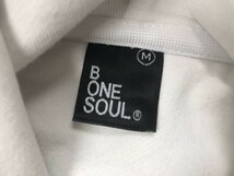 ビーワンソウル B ONE SOUL ダックデュード DUCK DUDE ストリート プルオーバー スウェット パーカー メンズ M 白_画像2