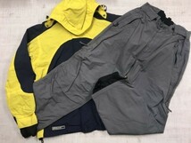 セッションズ SESSIONS OUTERWEAR スキー スノーボード ウェア フード着脱可能 上下セットアップ メンズ ナイロン100% 配色切替 M_画像1