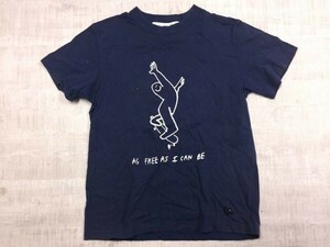 マークゴンザレス Mark Gonzales スケート ストリート 半袖Tシャツ カットソー メンズ S 紺