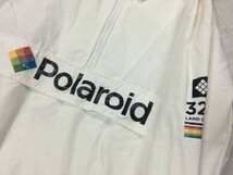 Polaroid ポラロイド ジーユー GU 企業物 メーカー ストリート アノラック パーカー ジャケット メンズ M 白_画像3