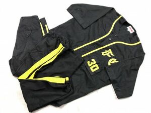 TAMAZAWA COLLECTION スポーツ 野球 ベースボール ユニフォームパンツ×2本 合計3点 上下セットアップ メンズ L 黒