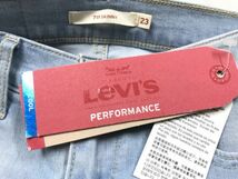 新品 リーバイス Levi's 711 SKINNY セレブ Y2K ローライズ スキニー ブルーデニム パンツ ボトムス レディース コットン混 23 青_画像2