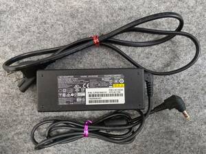 中古 ACアダプター 富士通 FMV-AC343A 19V 4.74A 丸ピン5.5mmx2.5mm 206002 2E