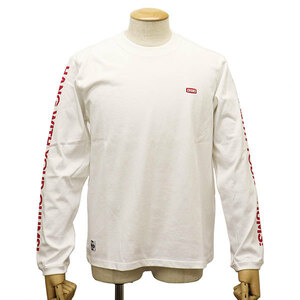 CHUMS (チャムス) CH01-2276 HWYC LS T-Shirt ロゴ 長袖Tシャツ CMS148 W014WhitexRed S