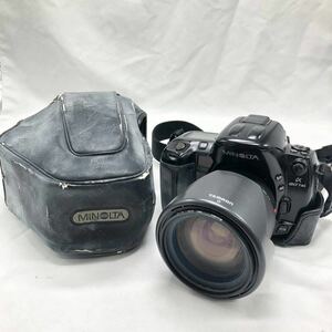 MINOLTA ミノルタ 一眼レフカメラ ジャンク ケース付き レンズ付き 動作未確認 α807si TAMRON KN-D4R5