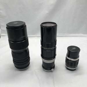 カメラレンズ　まとめて3点　OLYMPUS SIGMA 中古　YS STKQ