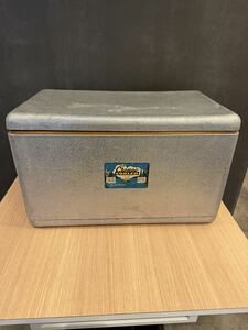 1950'S　CRONSTROMS　CRONS COOLER　メタル クーラーボックス　シルバー アウトドア　アンティーク　ビンテージ レトロ USA 雑貨