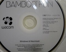 ワコム　ペンタブレット　Bamboo Fun　CTH-470/K5　WACOM 　Photoshop Elements 10付属_画像8