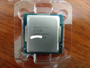 CPU intel core i7 11700 動作確認済 LGA1200