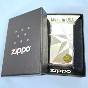 1000円～ zippo 美品 未使用 セブンスター 非売品 限定品 JT 日本たばこ産業 星柄 スリム ジッポー ケース有 シルバー SILVER color ZB17