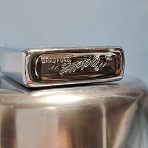 1000円～ zippo 美品 イタリック 1978年製 70年代 ビンテージ シルバー SILVER color スリム ジッポ アンティーク オイルライター USA ZB42