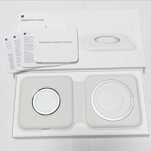 Apple正規品 MagSafeデュアル充電パッド ワイヤレス充電器