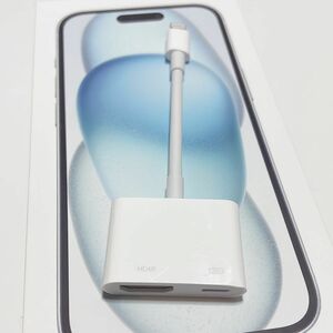 Apple純正 Lightning-Digital AVアダプタ