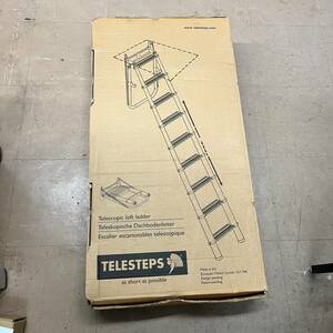 【未使用品】 テレステップ/TELESTEPS ロフト用折り畳みはしご ロフトラダー NO60327 2.7M 長期保管 【格安出品♪】