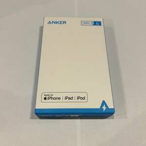 【美品】Anker アンカー PowerLine Ⅲ Flow USB-C Type-C Lightning ライトニング ケーブル 1.8m クラウドホワイト iPhone対応