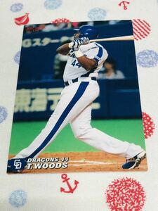 カルビープロ野球チップスカード 中日ドラゴンズ タイロン・ウッズ