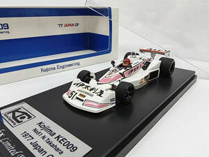 京商 1/43 F1 Kojima KE009 1977 Japan N.Takahara 伊太利屋 #51