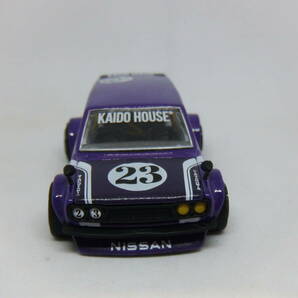 KAIDO★HOUSE MINI GT #062 DATSUN 510 WAGON V1 街道ハウス ミニGT #062 ダットサン 510 ワゴン V1 カーボンパープルの画像3