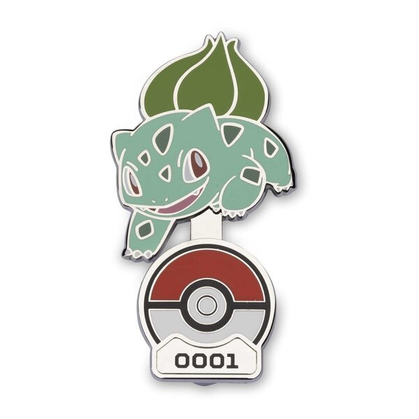 (海外ポケモンセンター限定) スタンディング ピンバッジ フシギダネ