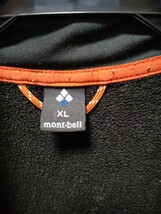  送料無料　モンベル mont-bell フリース　ベスト　サイズXL フルジップ アウトドア_画像3