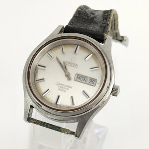 ●ジャンク OMEGA オメガ シーマスター コスミック2000 メンズ腕時計 シルバー文字盤 自動巻き 中古[ne]u528