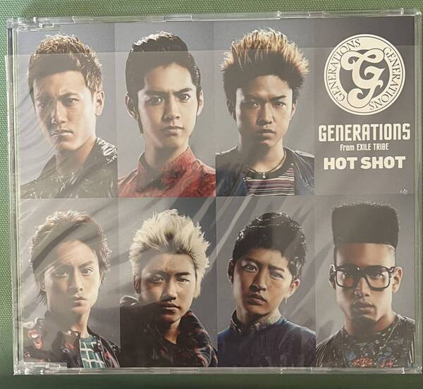 ワンコインCD HOT SHOT ホットショット ジェネレーションズ 限定品 GENERATIONS from EXILE TRIBE オフィシャルショップmu−mo限定