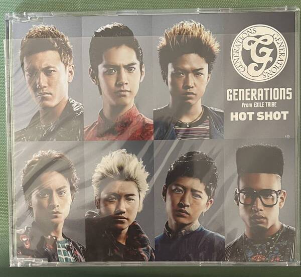 ワンコインCD　HOT SHOT ホットショット ジェネレーションズ　限定品 GENERATIONS from EXILE TRIBE　オフィシャルショップｍｕ−ｍo限定