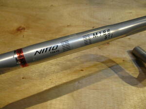 ☆ NITTO M186 STI 日東 ドロップハンドル シルバー 中古品