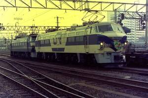 ♪　EF66 20（吹田特別塗装機）＋EF66　KG写真 ♪　