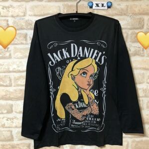  Jack Daniel Alice paro Dillon g T-shirt XL size long sleeve 