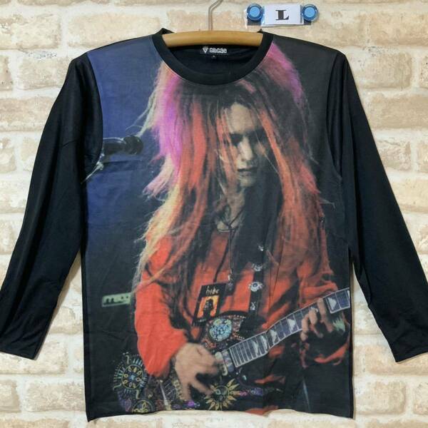 ヒデ　HIDE ロングTシャツ　長袖　L サイズ　管7018 エックス　X JAPAN ジャパン