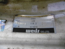 WEDSクレンツェ　２０インチ8.5J9.5J114.3　４本セット中古F50シーマ_画像4