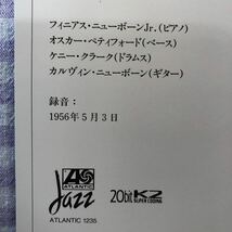 紙ジャケットCD／ヒア・イズ・フィニアス／フィニアス・ニューボーンJr. （オスカー・ペティフォード、ケニー・クラーク参加） 1956年録音_画像4