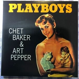 紙ジャケット輸入盤CD／チェット・ベイカー＆アート・ペッパー／プレイボーイズ （フィル・アーソ、カール・パーキンス参加） 1956年録音