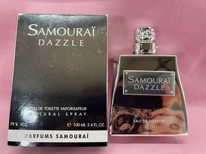 240203◆◇SAMOURAI　DAZZLE　サムライ　ダズル　オードトワレ　100ml　フランス製　香水　現状品◇◆