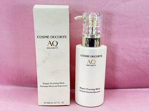 240216◆◇未使用　COSME DECORTE　コスメデコルテAQ　ミリオリティ リペア フォーミングウォッシュ　洗顔料　200ml　現状品◇◆