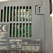 三菱　MITSUBISHI　MR-J3-10B　サーボアンプ 　MR-J3BAT　サーボ用バッテリー　MR-J3BTCBL03M　バッテリ接続用中継ケーブル　A-39_画像8