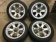 【ハイエース】17×7.5J+25 PCD139.7 6H wedsアルミホイール 215/50R17 TOYO ラジアルタイヤ ４本_画像1