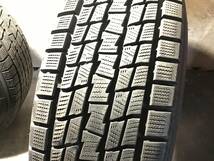 【265/65R17】バリ山19年製グッドイヤー スタッドレスタイヤ【17×7.5J+25 PCD139.7 6H】アルミホイール ４本 150/120系ランクルプラド_画像5