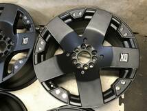 KMC【18×9J オフセット0 PCD114.3/120.65 5Hマルチ】XD775 ロックスター アルミホイール 4本_画像5