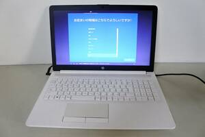 ★☆HPノートパソコン HP Laptop　15-DB０ｘｘｘ☆ＡＭＤ　Ｅ２−９０００ｅ☆初期化済☆Windows10☆★