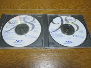 ☆PC-9821 Nw150/S20（Nw133/D14）modelＣ バックアップCD-ROM & チュートリアルCD-ROM☆