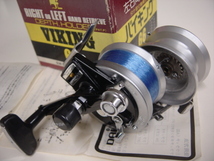 ■★Daiwa Viking　66★■珍種・初期型/左手捲式/ロッド下吊仕様_画像5