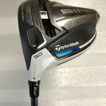 レフティー ドライバー TaylorMade SIM テラーメイド シム 9.0° Diamana ZF60 FLEX S ヘッドカバー付 左利き1W_画像4