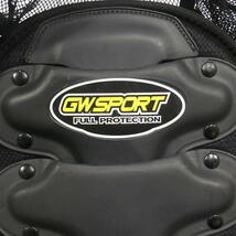 即決★GW SPOORT★メンズXXL メッシュ ライダースジャケット レーシングジャケット ゴールドウィン 黒 メッシュ 保護パッド_画像5