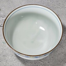 嘉山窯　染錦　葡萄つる　小丼　未使用　/どんぶり/盛鉢/和食器/陶磁器/_画像3